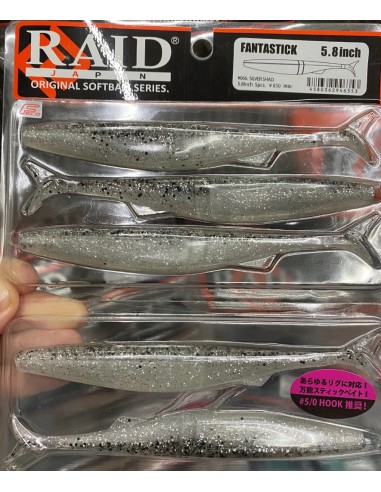 Fantastick 5,8" color 066 Silver Shad