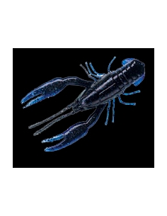 Craw Bug 3-1/4" color negro/barriga azul