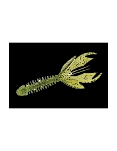 Wooly Hagcraw 4" color watermelon/purpurina negra