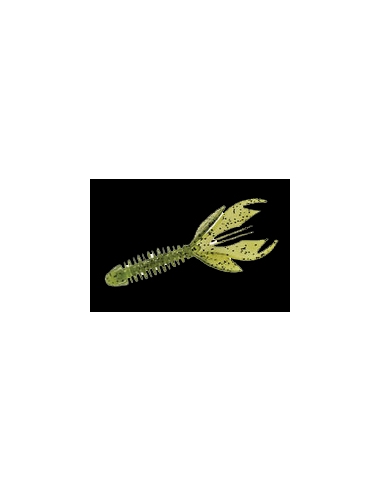 Wooly Hagcraw 4" color watermelon/purpurina negra