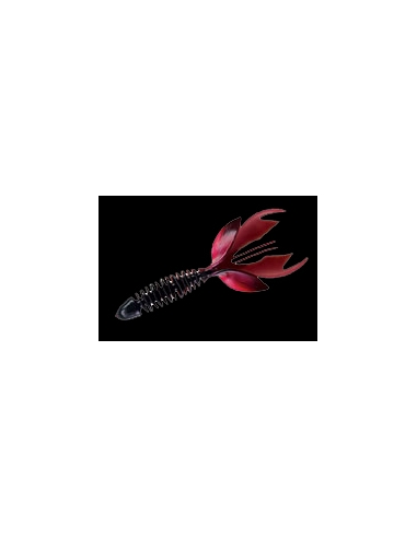 Wooly Hagcraw 4" color red shad