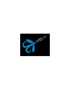 Wooly Hagtail 4-1/2" color negro/cola azul
