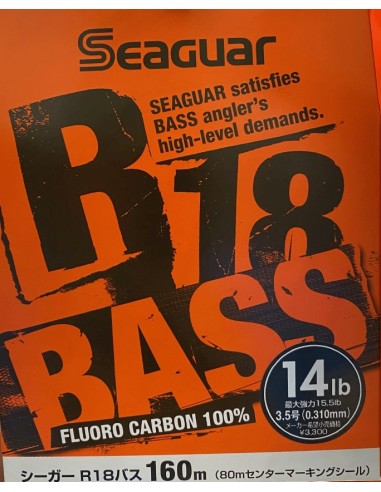 Seaguar R18 Bass Fc 160m (marcado a...