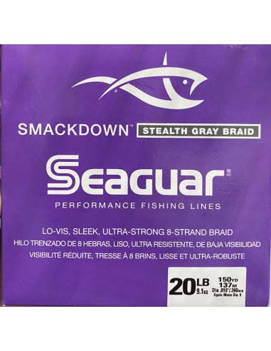 Seaguar Smackdown Stealth Gray...
