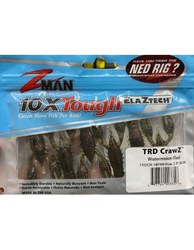 Z Man TDR CrawZ 2,5" color Watermelon...