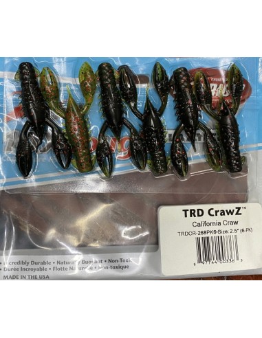 Z Man TDR CrawZ 2,5" color California...