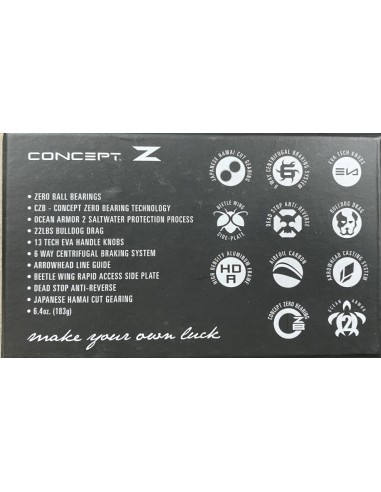 13 FISHING CONCEPT Z BAIT- 7.3:1 Mano...