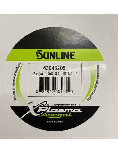Sunline X-Plasma Asegay 12lb 0,187mm...