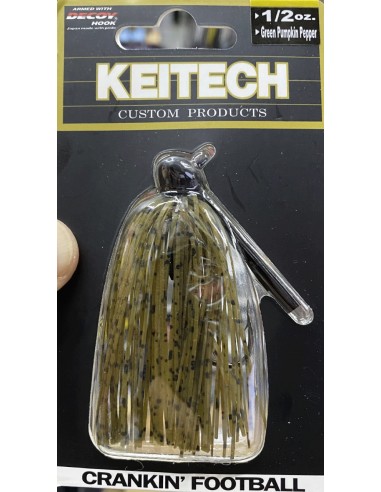 Crankin'Football Jig 1/2oz color 101...