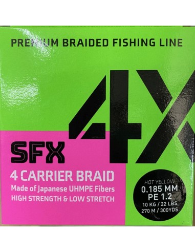 SFX 4X HOT YELLOW 275M 0,185mm