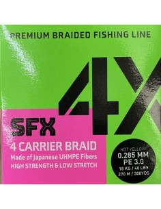 SFX 4X HOT YELLOW 275M 0,285mm