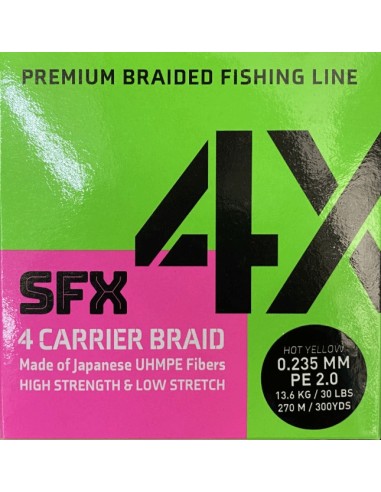 SFX 4X HOT YELLOW 275M 0,235mm