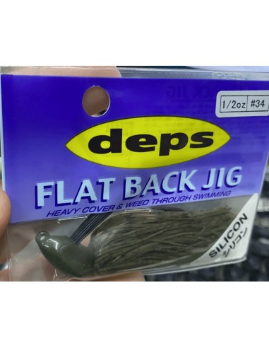 Flat Back Jig (14g)-1/2oz. color 34...