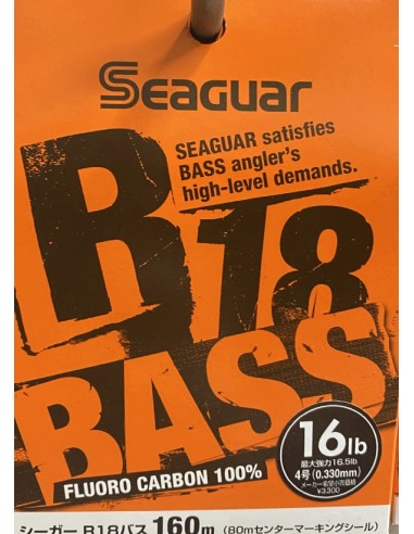 Seaguar R18 Bass Fc 160m (marcado a...