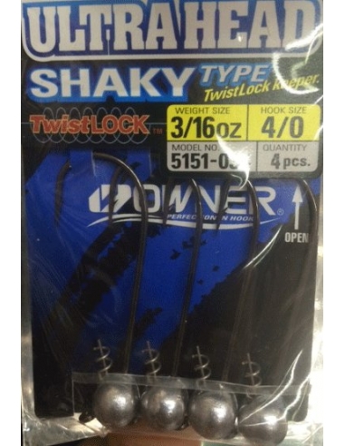 Ultrahead Shakey 4/0-3/16oz