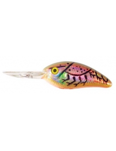 Fat Free Shad Fingerling BD5F color DCF Dance's Crawfish