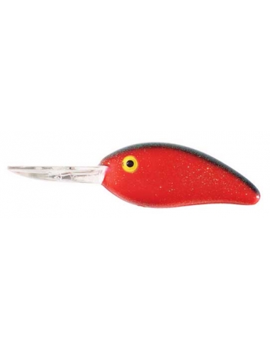 Fat Free Shad Fingerling BD5F color TRSP Texas Red Sparkle
