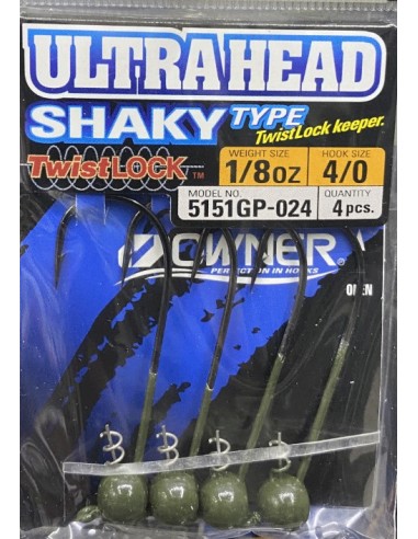 Ultra Head Shakey type 4/0-1/8oz...