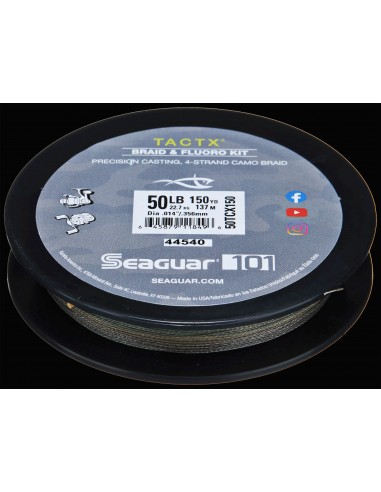 Seaguar TactX Braid & Fluorocarbon...