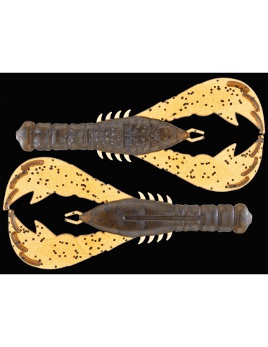 Yama Craw 4" color 297 Green Pumpkin 6pk