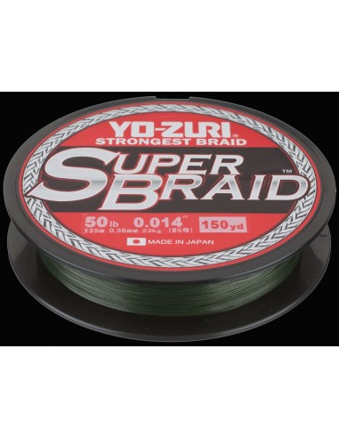 Yo-Zuri Superbraid Dark Green 150yds...