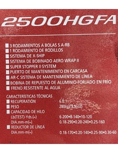 Shimano Aero 2500HGFA 2