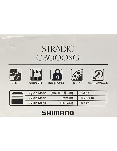 Shimano Stradic C3000XG