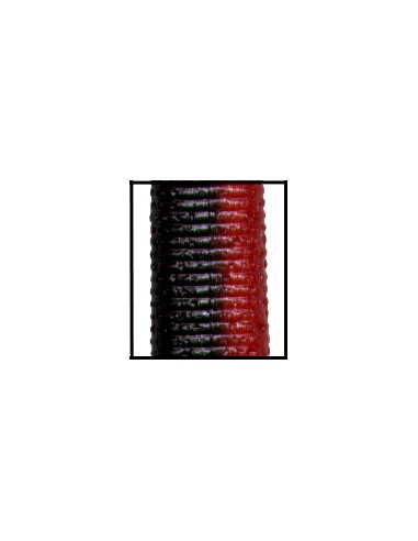 Kut tail 5" color 900 Red Shad Lam 10pk