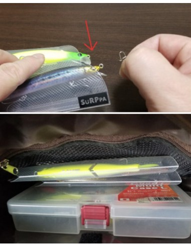 SURPPA LURE CASE L : 320mm x 95mm (3...