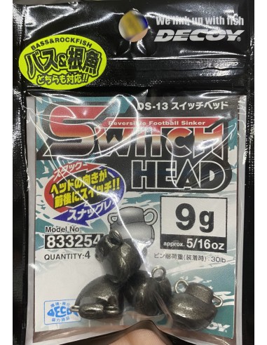 Decoy Switch Head 5/16oz (9g) 4pk
