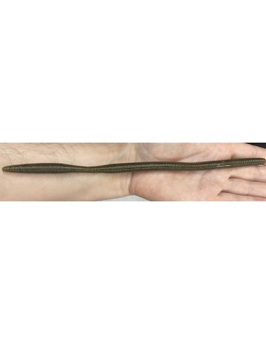 Oki Worm 10" color 297 Green Pumpkin