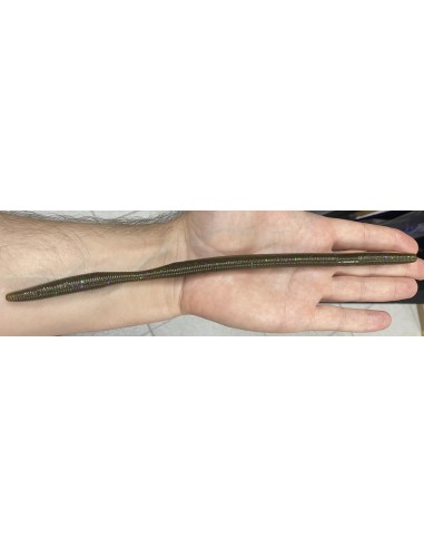 Oki Worm 10" color 301 Green Pumpkin...