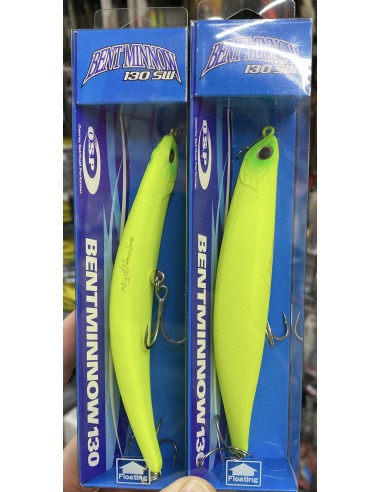 Bent Minnow 130 color PB15 All Mat Chart
