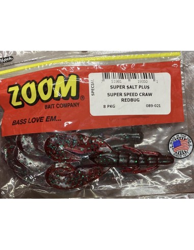 Super UV Speed Craw color Red Bug