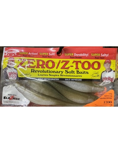 Z-Too 5" color Arkansas Shiner 4pk