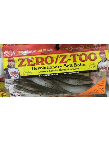 Z-Too 4" color Dirty Shad 5pk