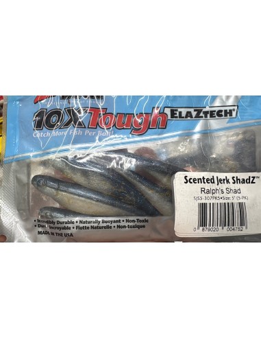 Scented Jerk ShadZ 5" color Ralph´s...