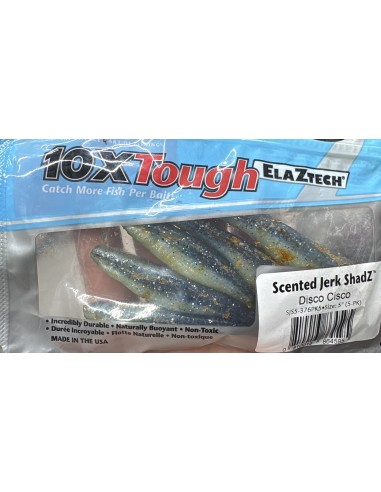 Scented Jerk ShadZ 5" color Disco...