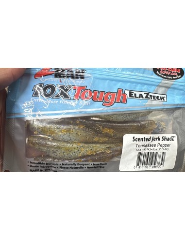 Scented Jerk ShadZ 5" color Tennessee...
