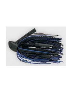 Pro´s Top Secret Jig 3/8oz. color Black/Blue/Purple
