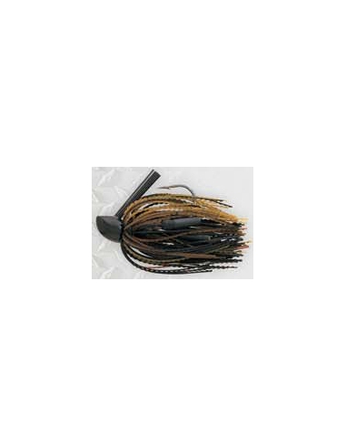 Pro´s Top Secret Jig 3/8oz. color Black/Brown/Pumpkin