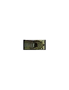 Skirted Twin Tail Grub 5" color Watermelon