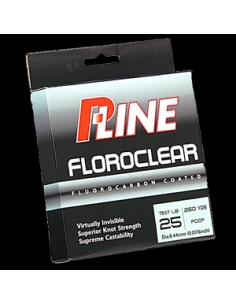 P-Line Floroclear 12 libras (0,31mm) en bobinas de 600 yds(550m)