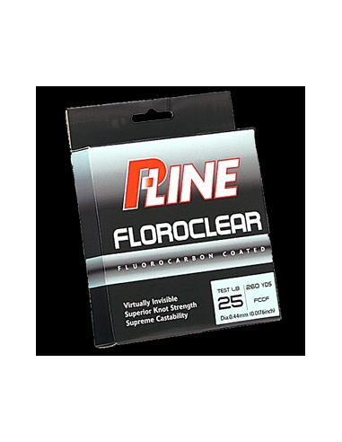 P-Line Floroclear 20 libras (0,41mm) en bobinas de 600 yds(550m)
