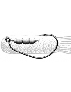 Owner Phantom Tube Hook 3/0-1/8oz. (3,5g) 4 anzuelos