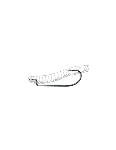 Owner Offset Shank 1/0 bolsa de 34 anzuelos