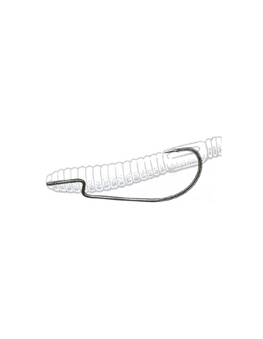 Owner Oversize Worm Hook 11/0 bolsa de 4 anzuelos