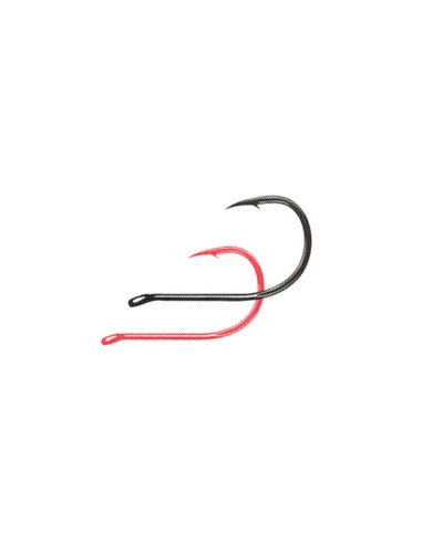 Owner Mosquito Hook Nº 4 bolsas de 10 anzuelos rojos