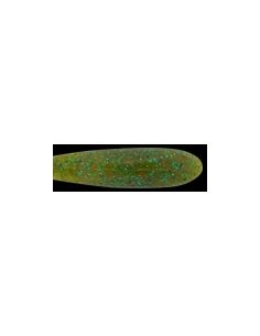 Dethadder Hog 4" color Rootbeer Green Glitter