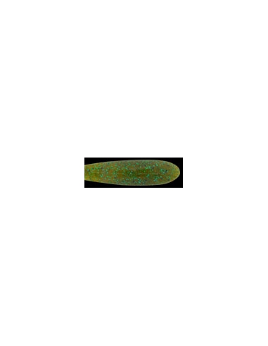 Dethadder Hog 4" color Rootbeer Green Glitter